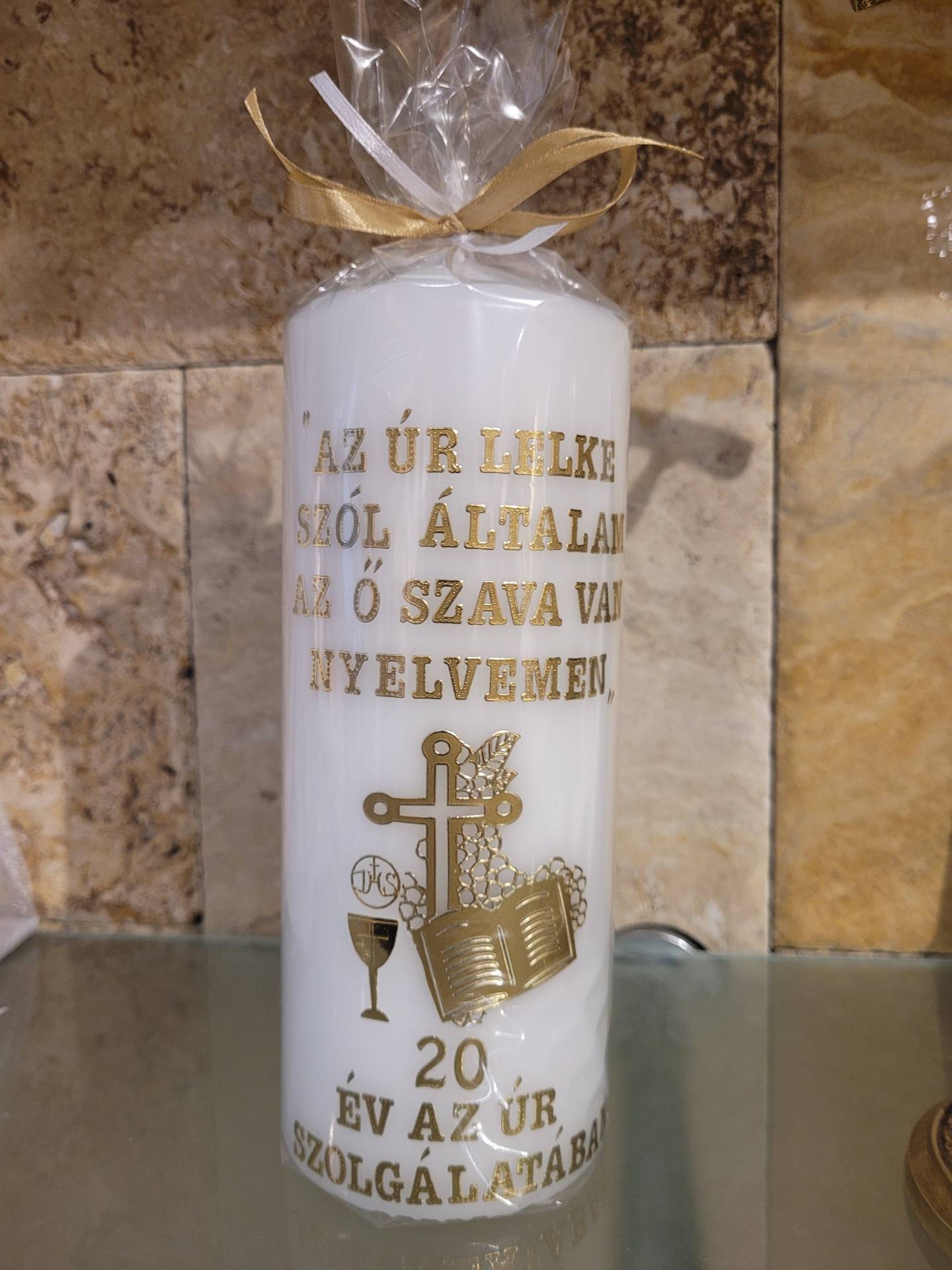 Papok Részére Ajándékgyertya  