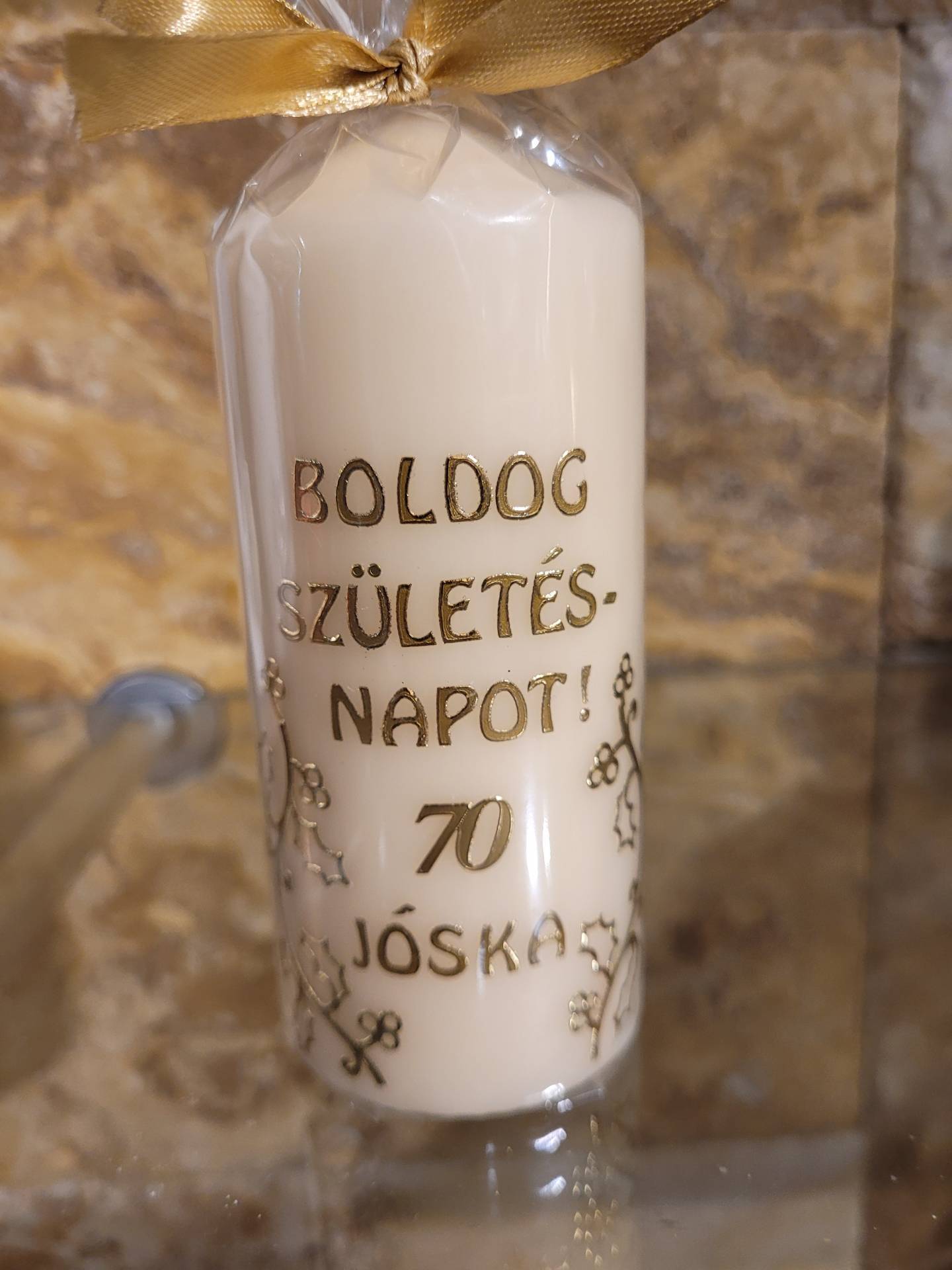 Születésnapi Köszöntö gyertya Diszcsomagolásban! 