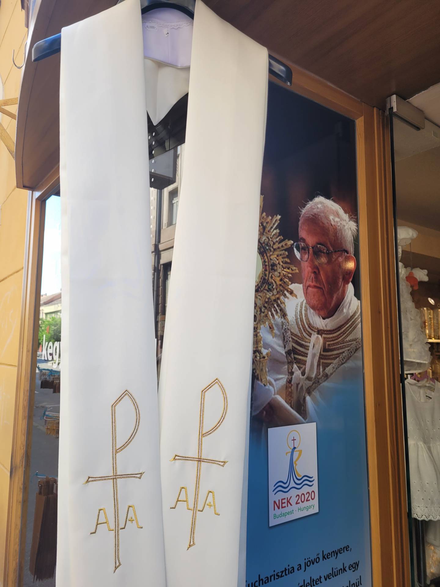 Papszentelésre Stóla  
