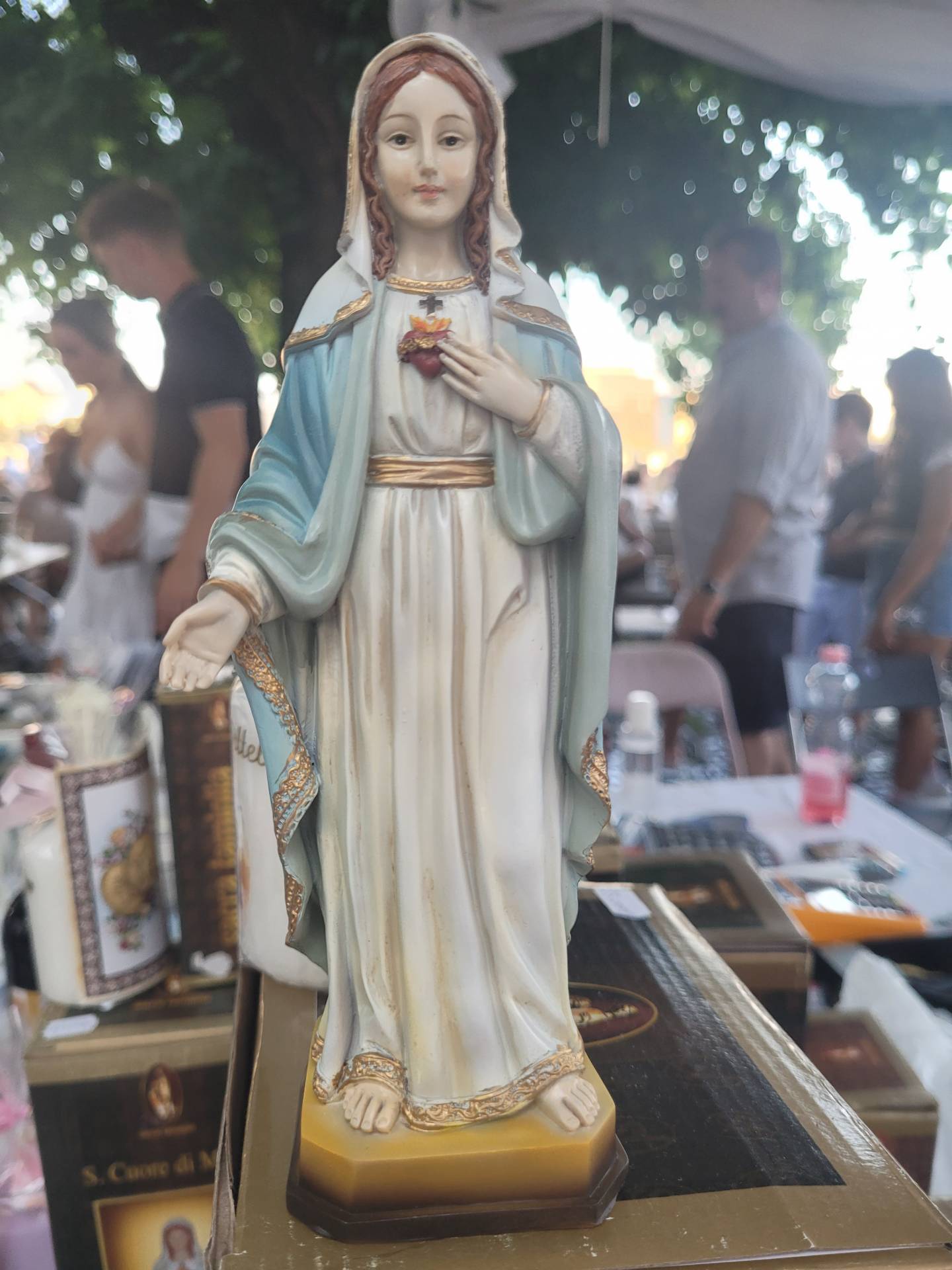 Mária szive 20cm szobor  
