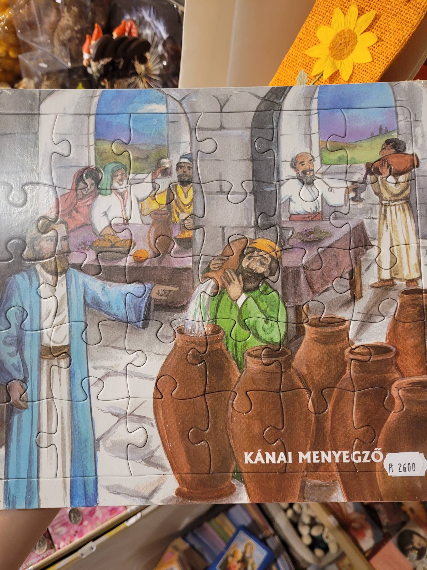 KIrakós Puzzle gyerekenek Kánai Mennyegző 