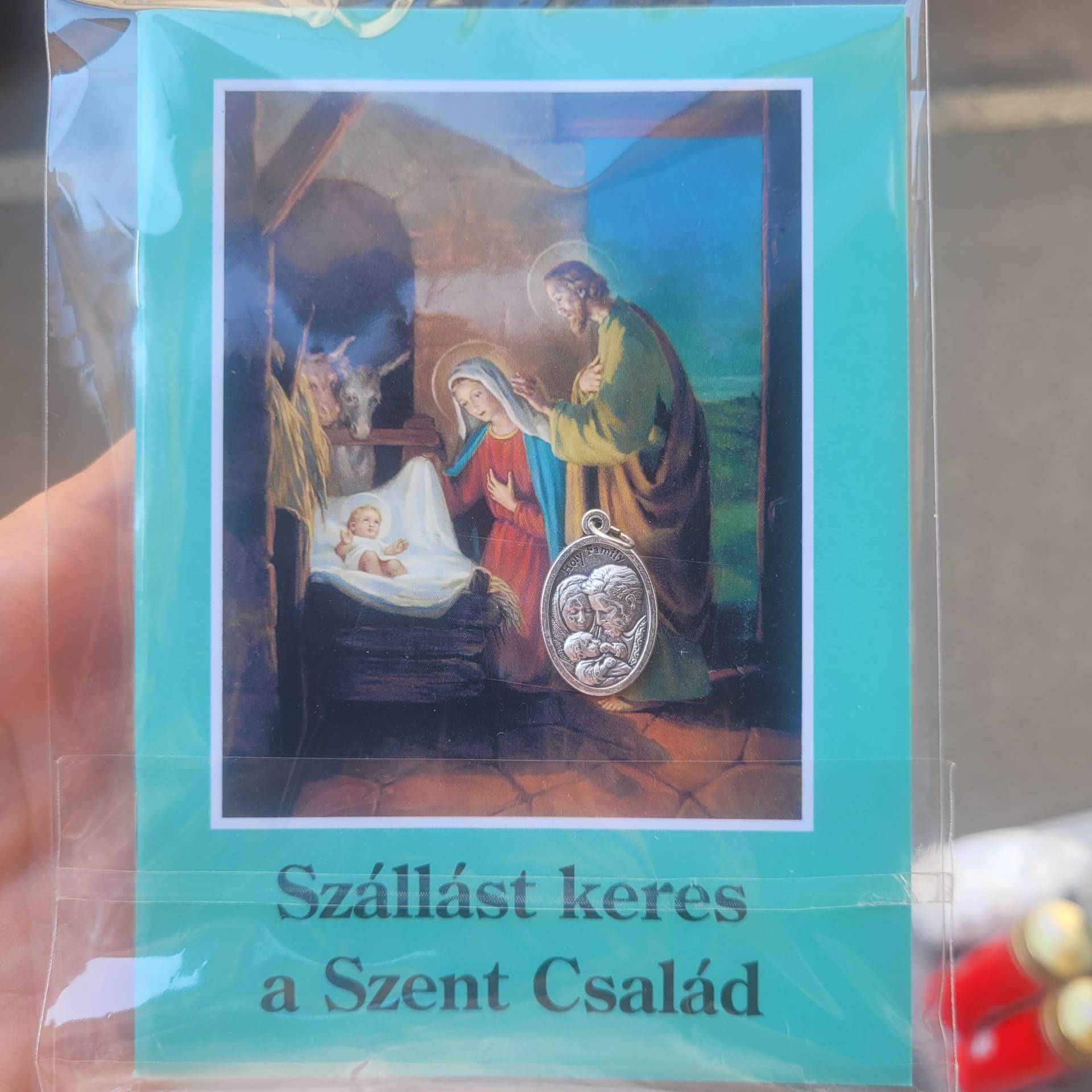 Imafüzet+ Szent Család Érem 