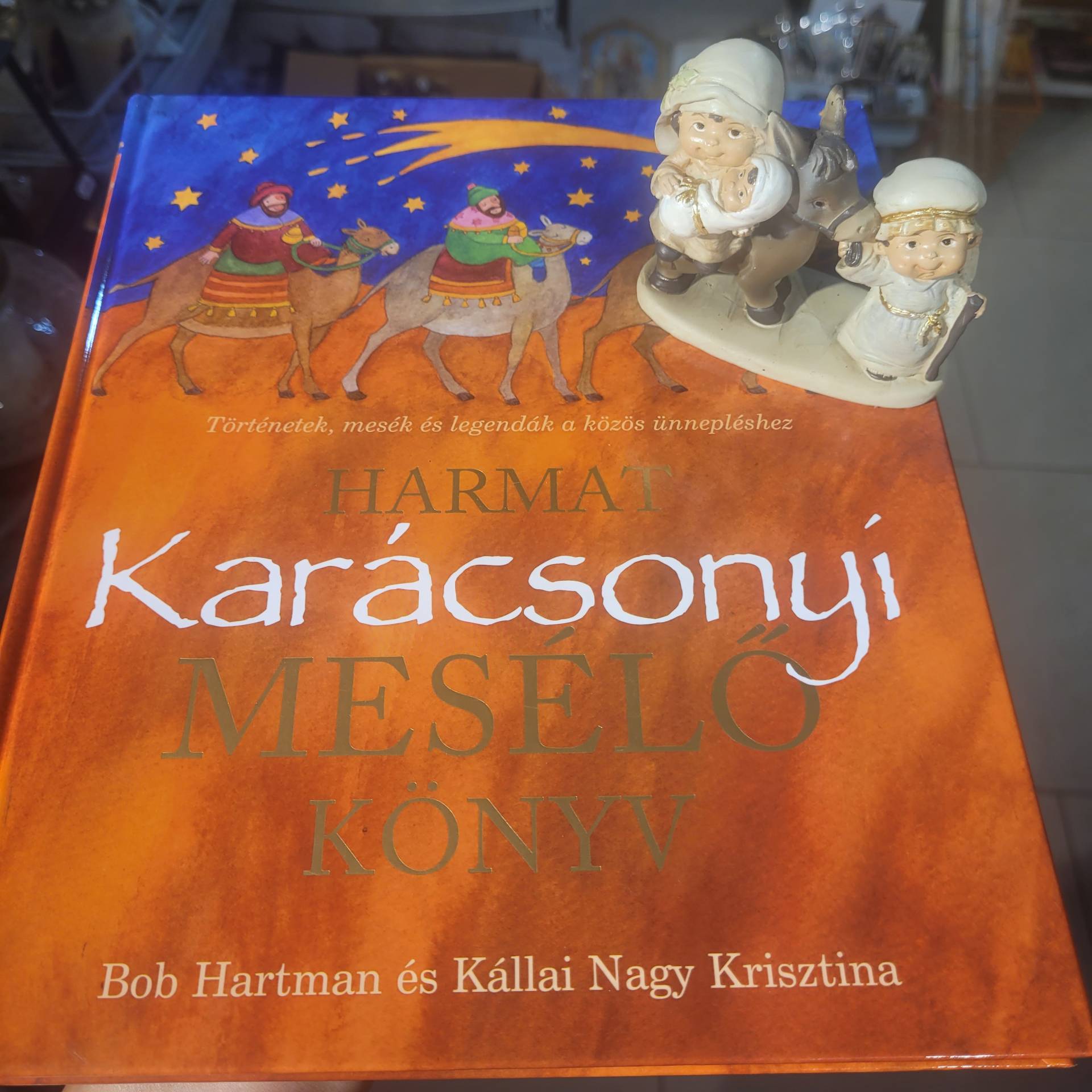 Karácsonyi könyv gyerekeknek + Menekülés Egyiptomból Szamárháton SZENT CSALÁD 