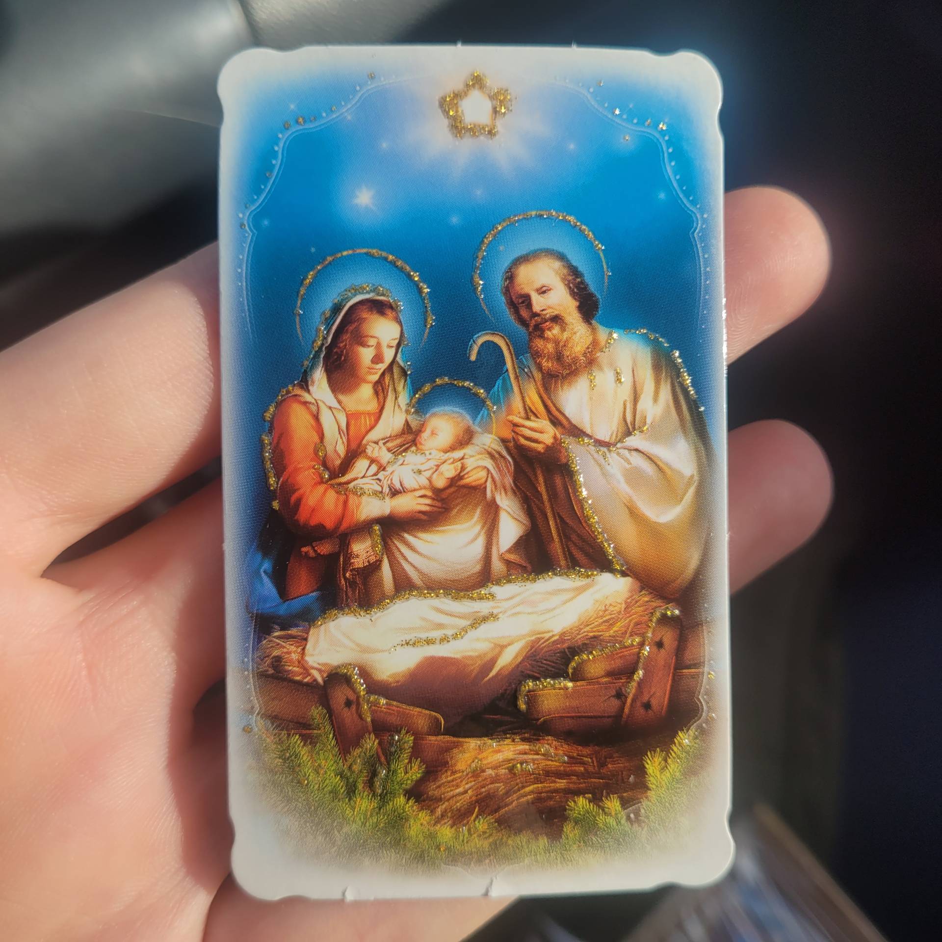 Kis méretű szentkép  