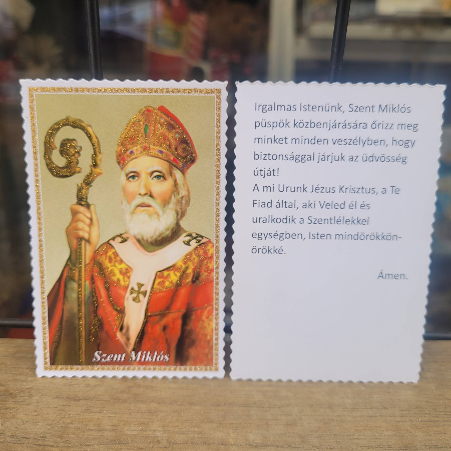 Szent Miklós Szentkép 