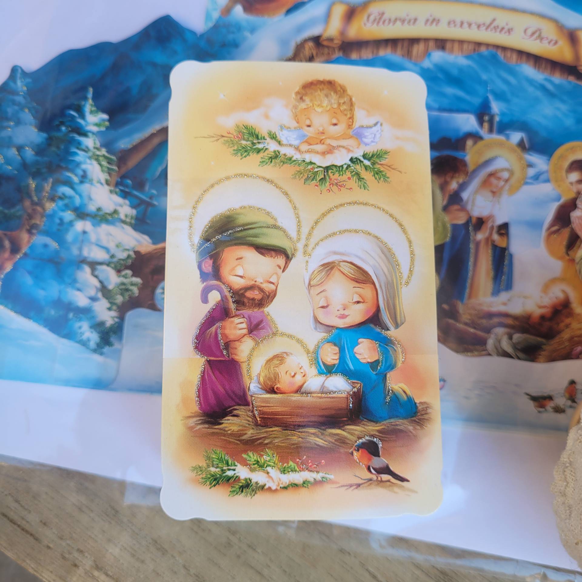 Karácsonyi szentkép gyerekeknek 
