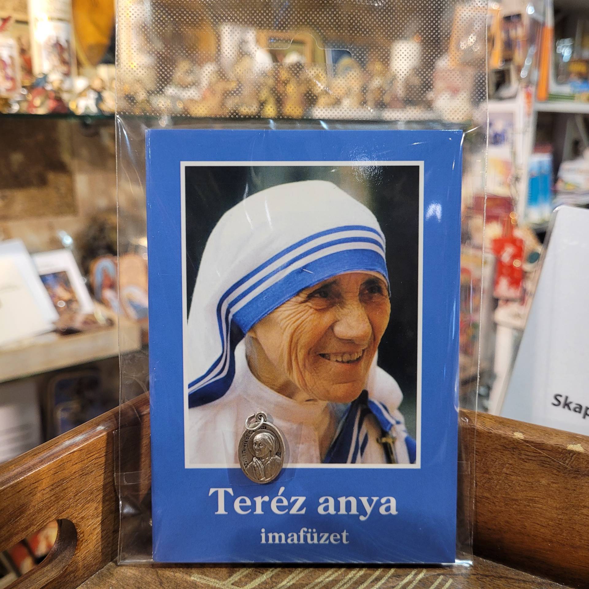 Teréz Anya imafüzet+Teréz Anya érem  