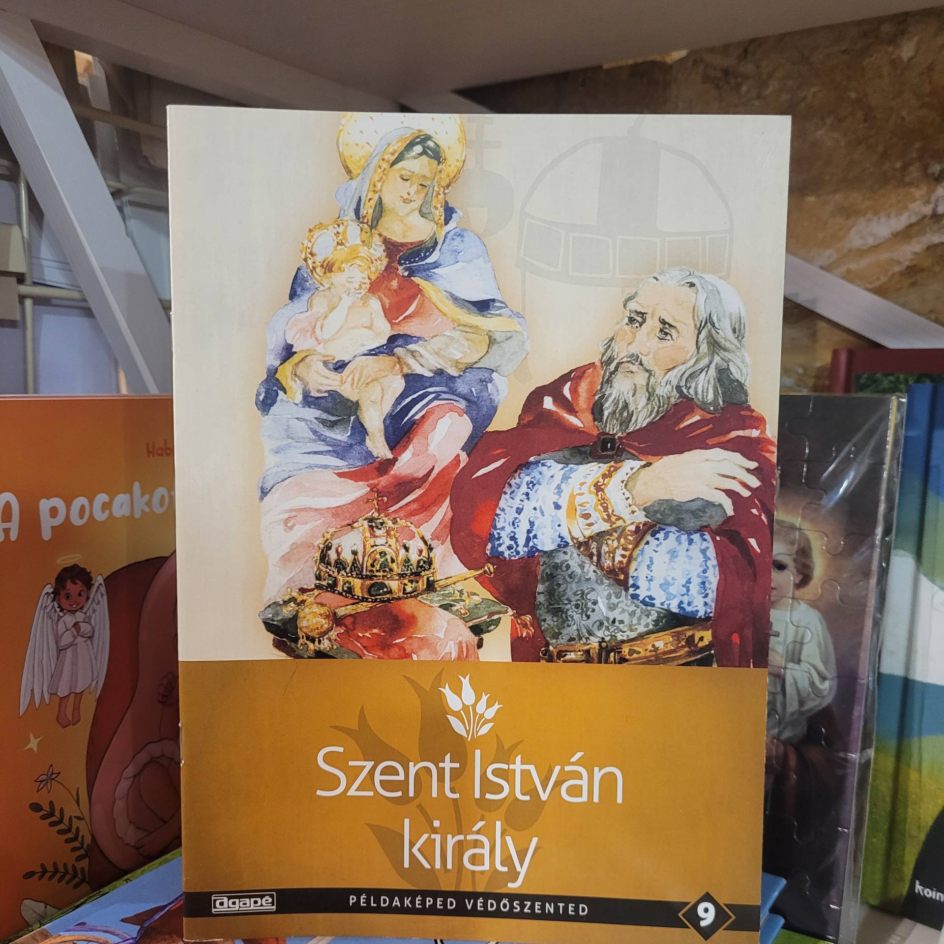 Szent István király élete gyerekenek gyönyörű képekkel 