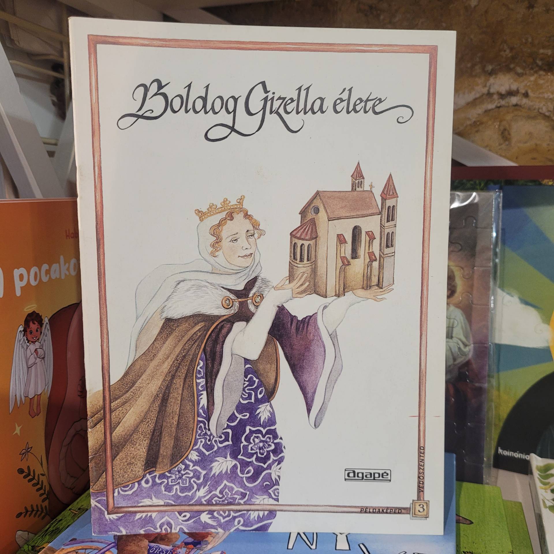 Boldog Gizellla élete könyv gyönyörű illusztrációval  