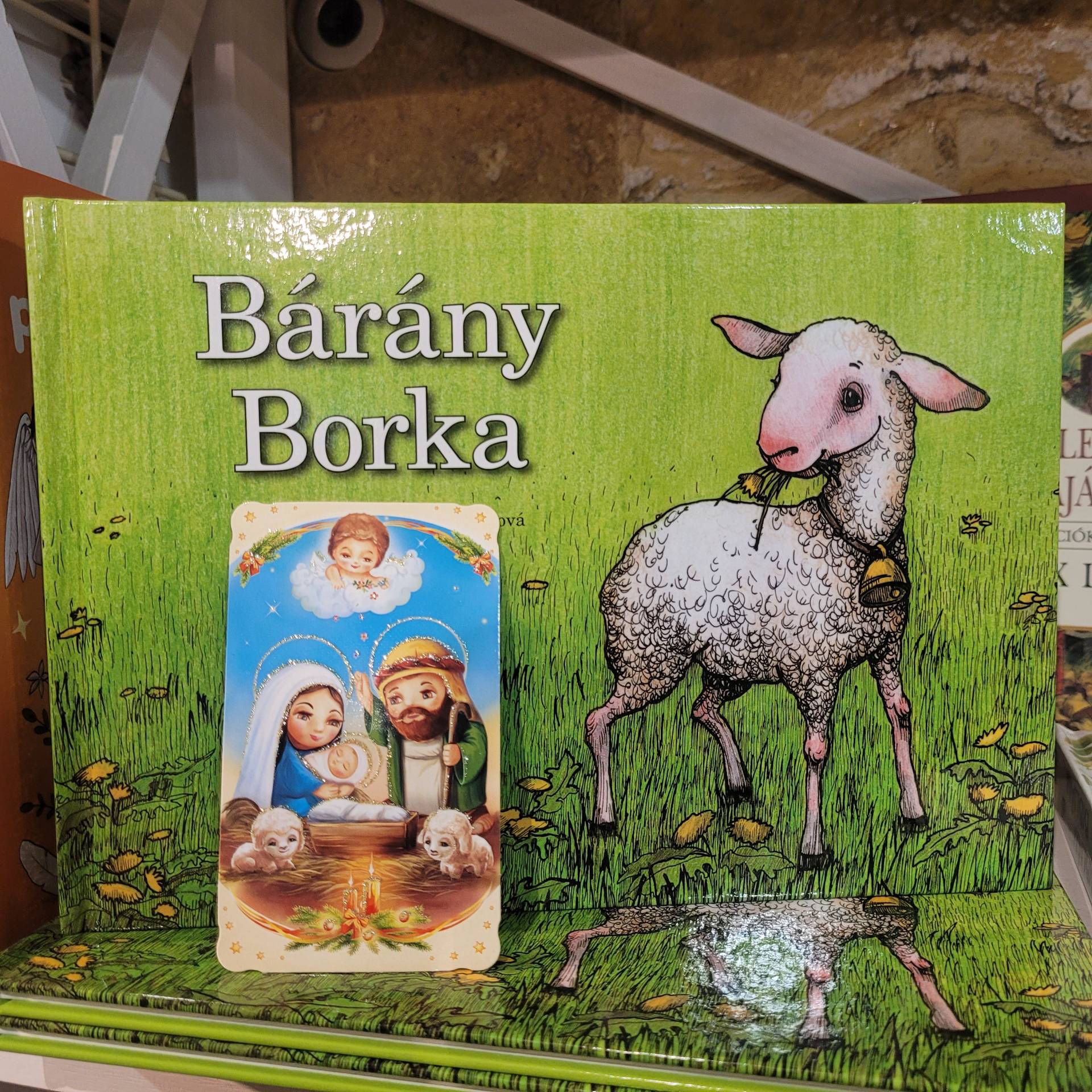 Gyerekeknek Jézus Krisztus  Életéről Könyv + Karácsonyi szentkép 