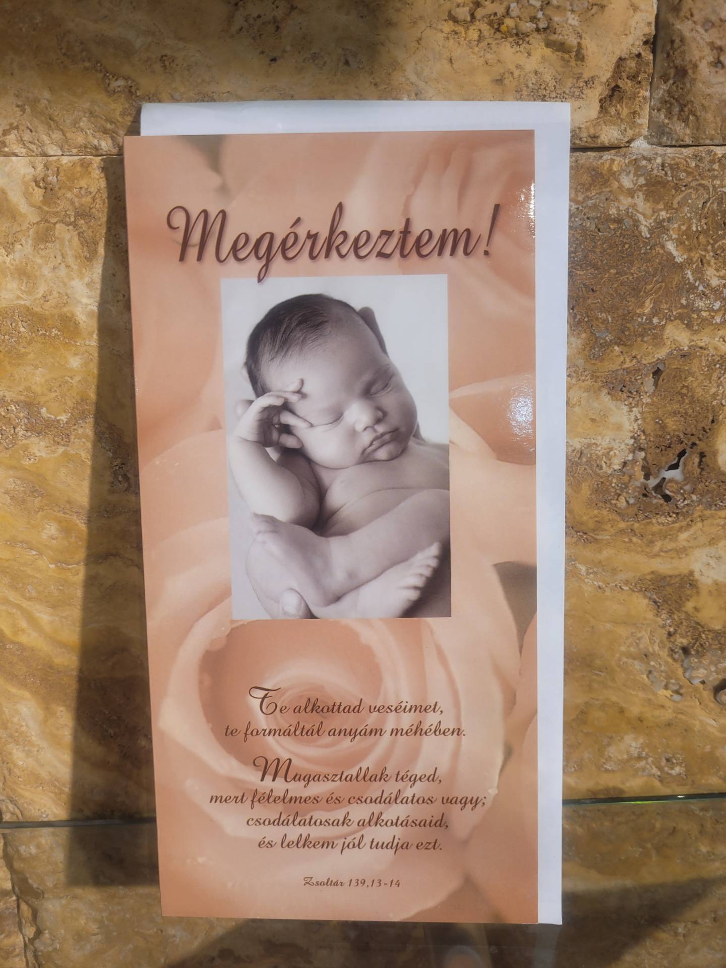 BABASZÜLETÉSRE ÉRTESÍTŐ 