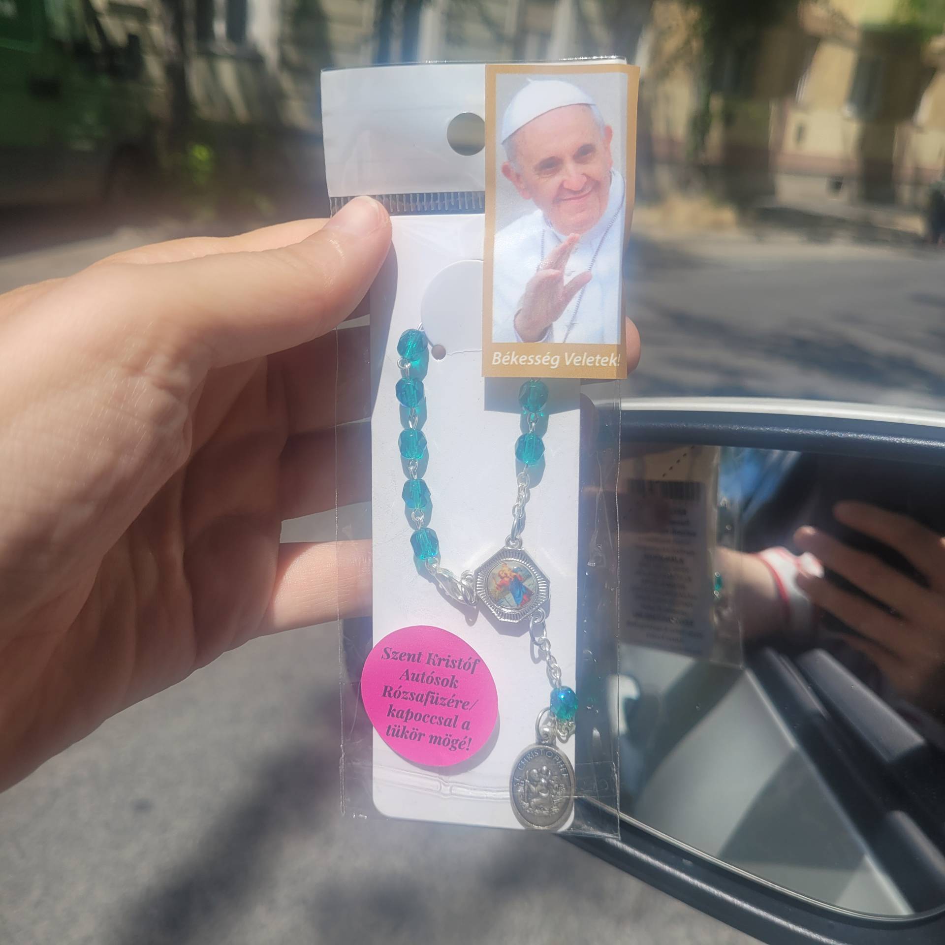 Szent Kristóf utazók védőszentje Autósok Rózsafüzére 
