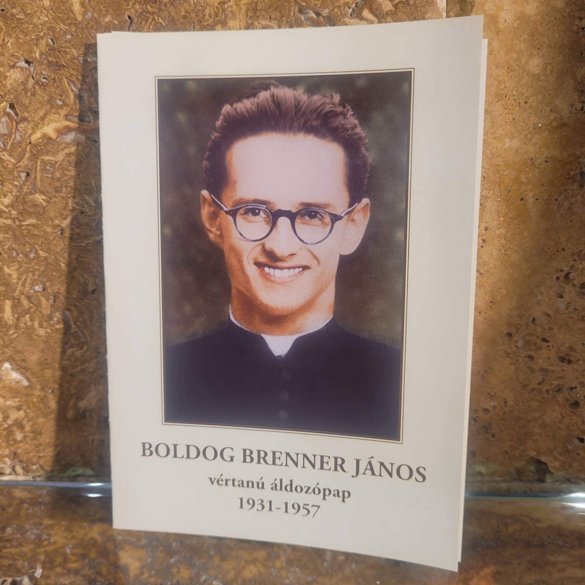 Boldog Brenner János imalap Laporello + Litánia 
