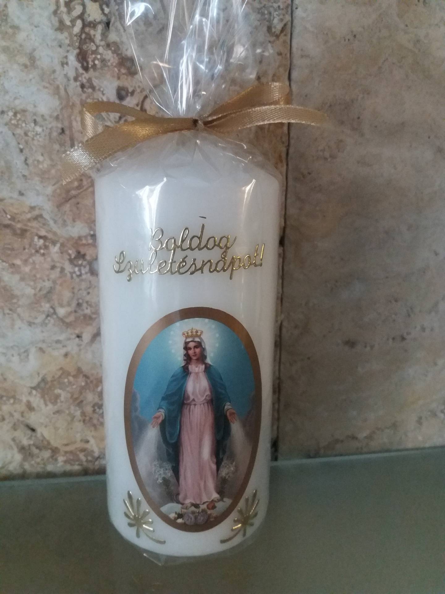Boldog Születésnapot! diszgyertya 