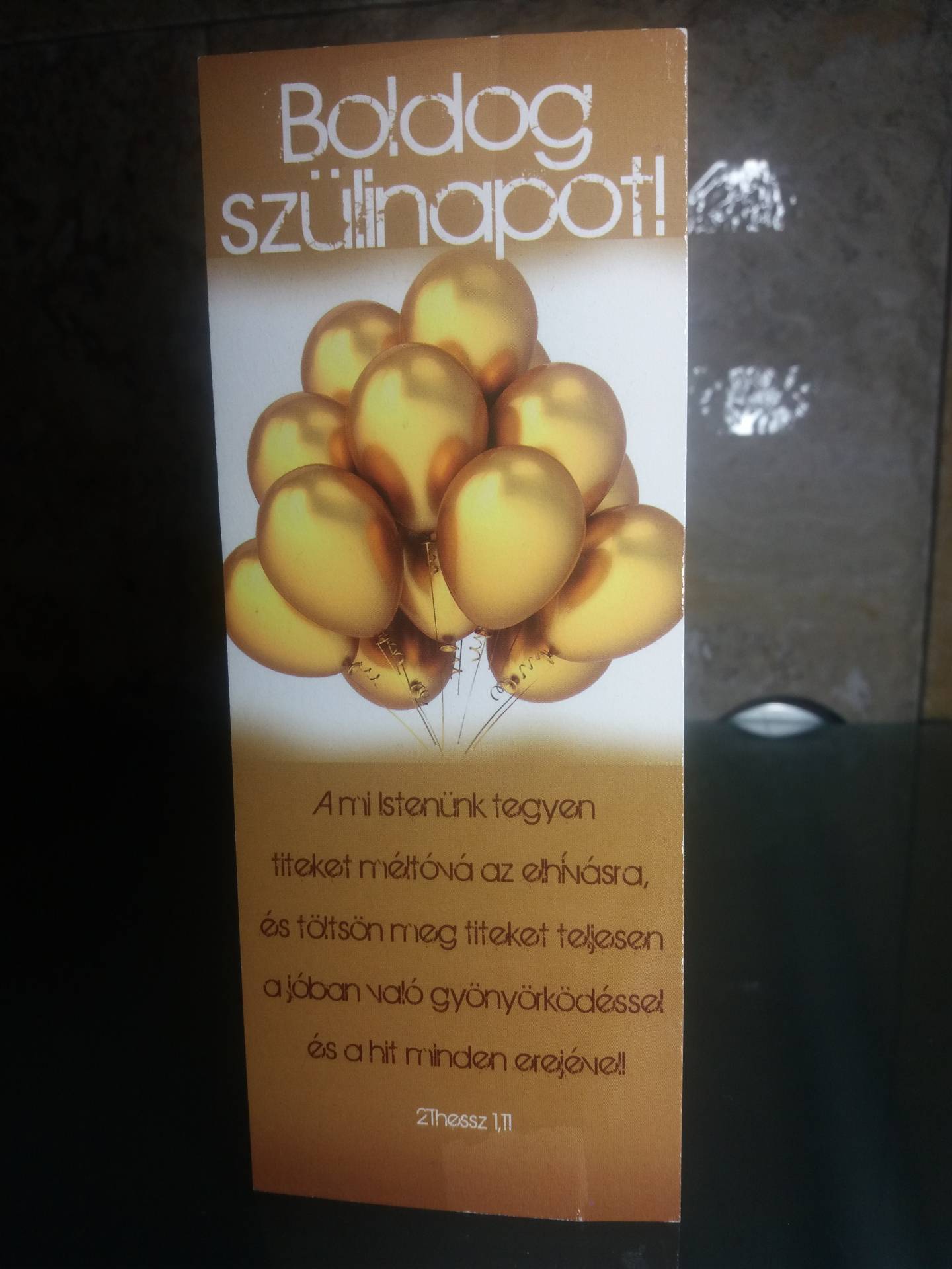 Boldog Születésnapot! -Ajándékkisérő 
